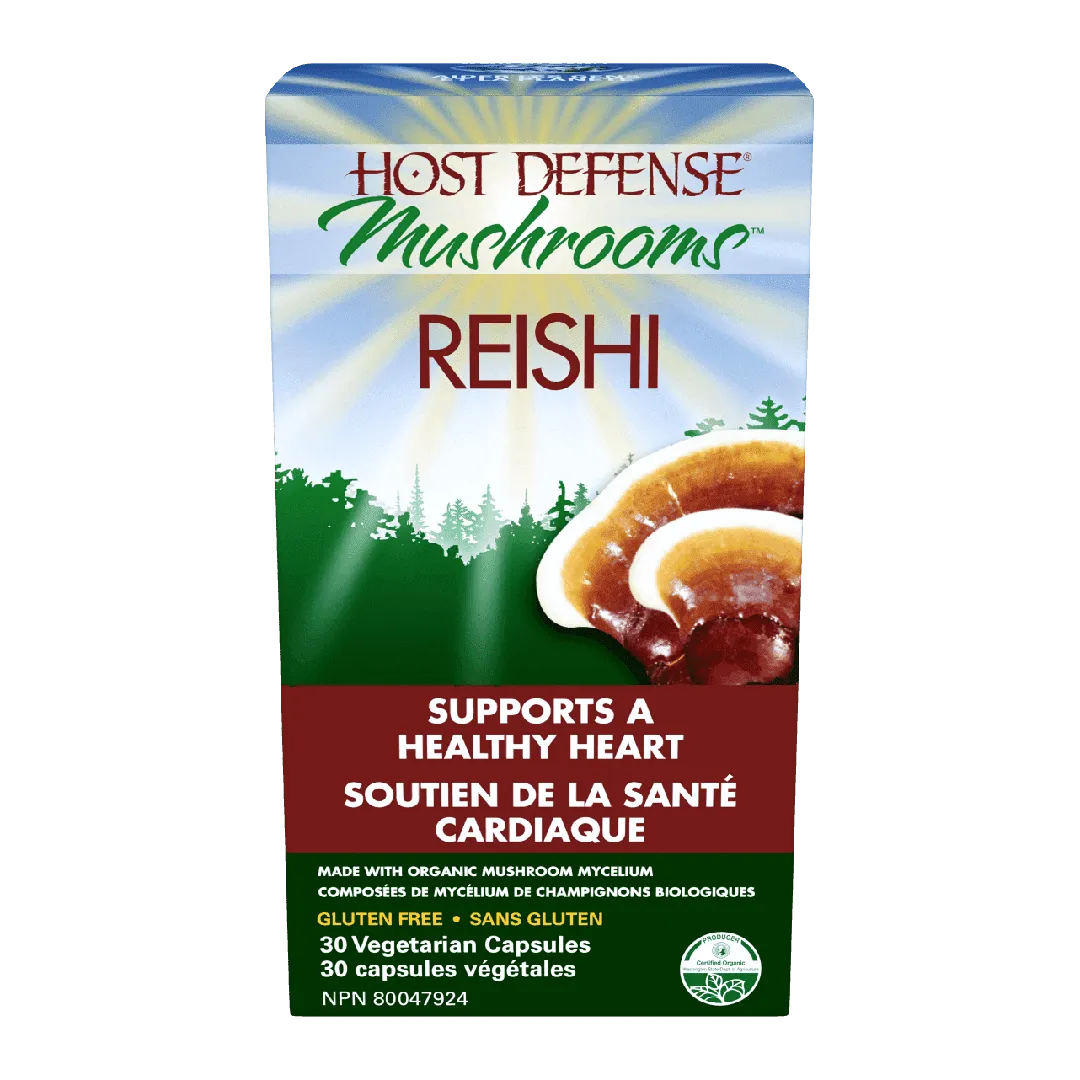 Host defense - reishi (cardiovascular health)
