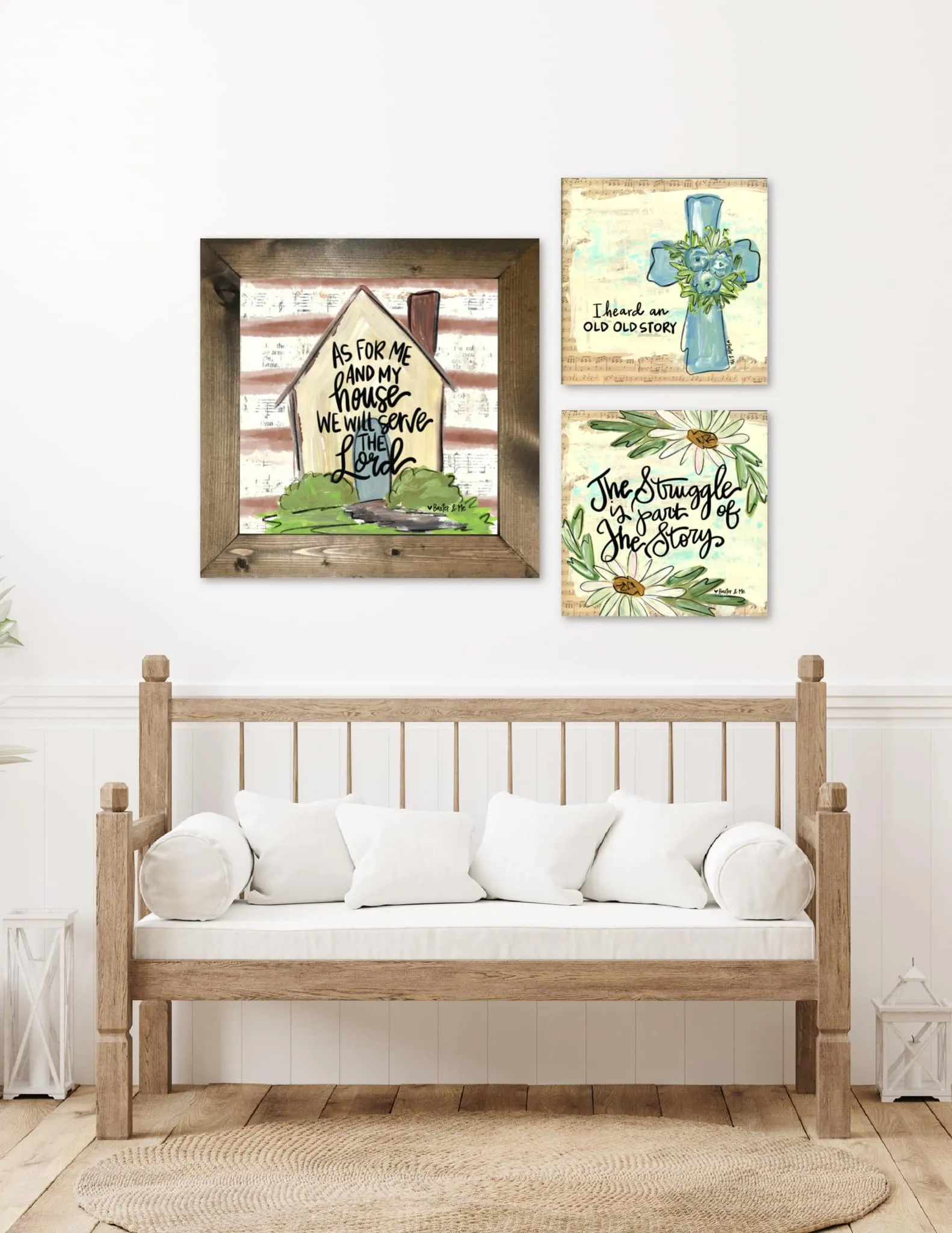 Struggle Story - Wrapped Canvas